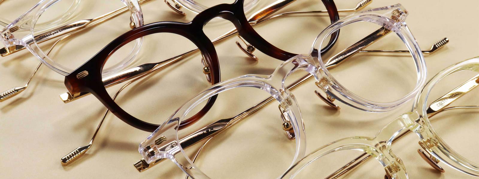 crosseyes briller acetat transparent skildpadde