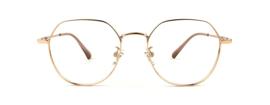 crosseyes limited brille guld metal næsepuder