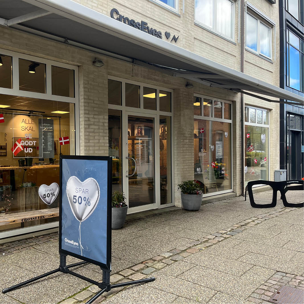 crosseyes lemvig butik briller østergade optiker