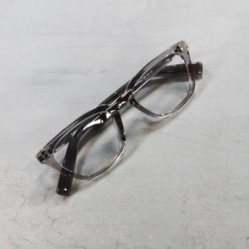 cat-eye brille crosseyes transparent brun