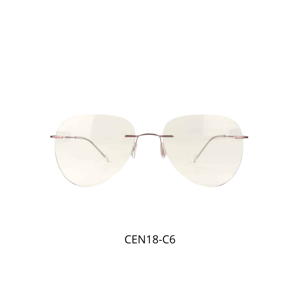 garniture brille aviator crosseyes rimless