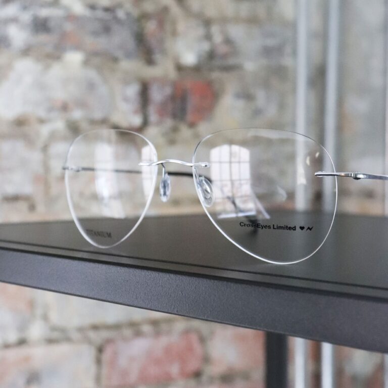 garniture brille aviator moderne miljø rimless