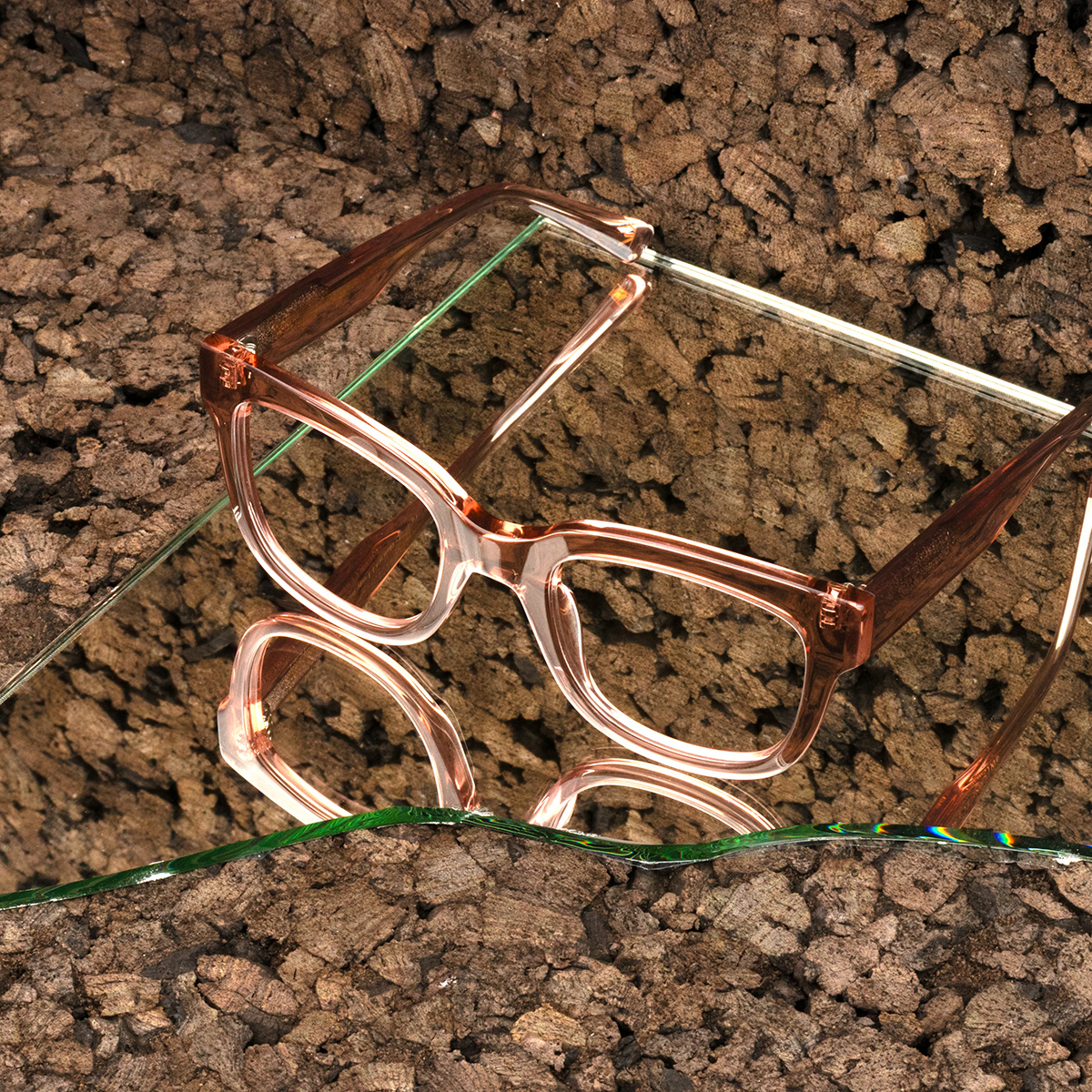 Antoine - Transparent Rosa