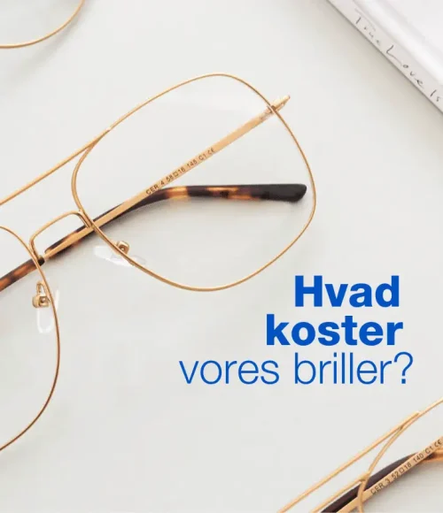 brille metal rusk guld crosseyes